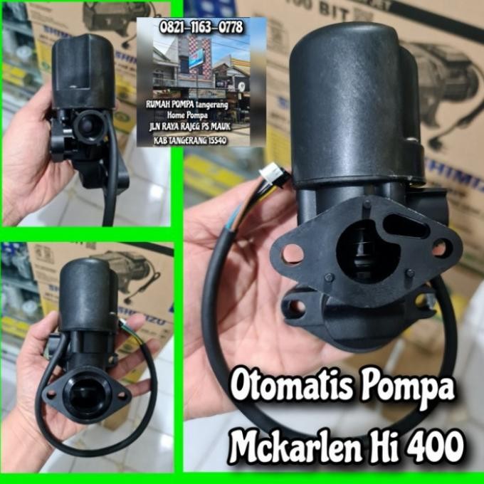Otomatis Pompa Dorong Mckarlen Hi400 Pressure Switch Booster Mckarlen