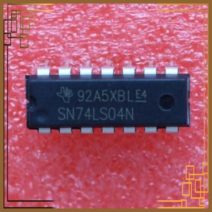 [SRE] SN74LS04N SN74LS04 74LS04 HD74LS04P IC HEX Inverter Dip-14 7404