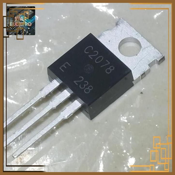 [SRE] C2078 To-220 2SC2078 2SC 2078 Transistor RF VHF UHF Amplifier NPN 27MHz BJT 3A 75V