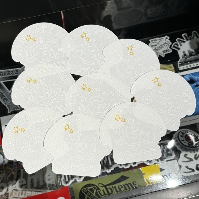 

HARGA DISC - CARHARTT WIP - COFFEE STICKER TRANS