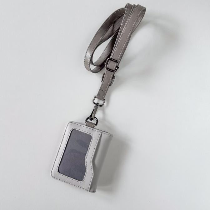 

TERLARIS - ARUNA ID Card Holder w Bifold Wallet & Lanyard (Name Tag Kartu Dompet)