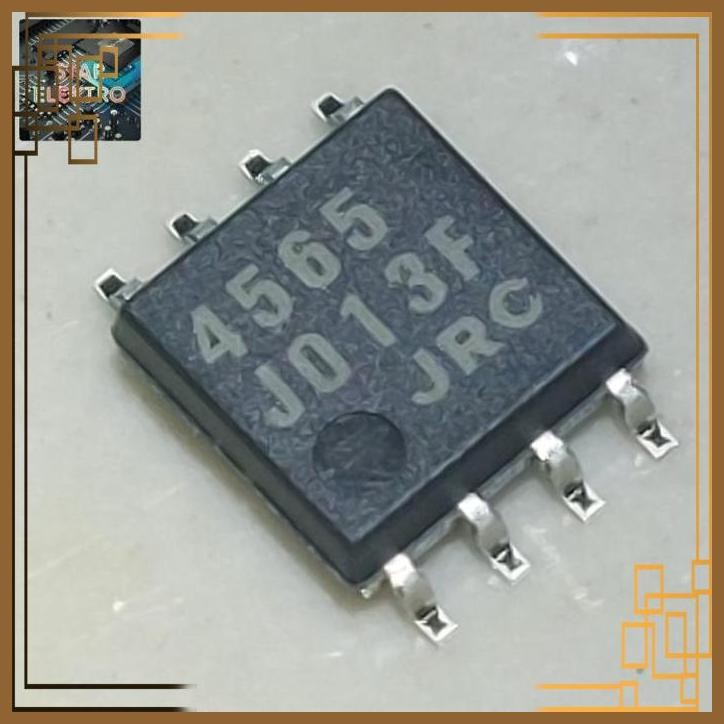 [SRE] 4565 JRC DMP-8 Persegi SMD NJM4565M-TE1 Japan Radio IC OpAmp JRC4565