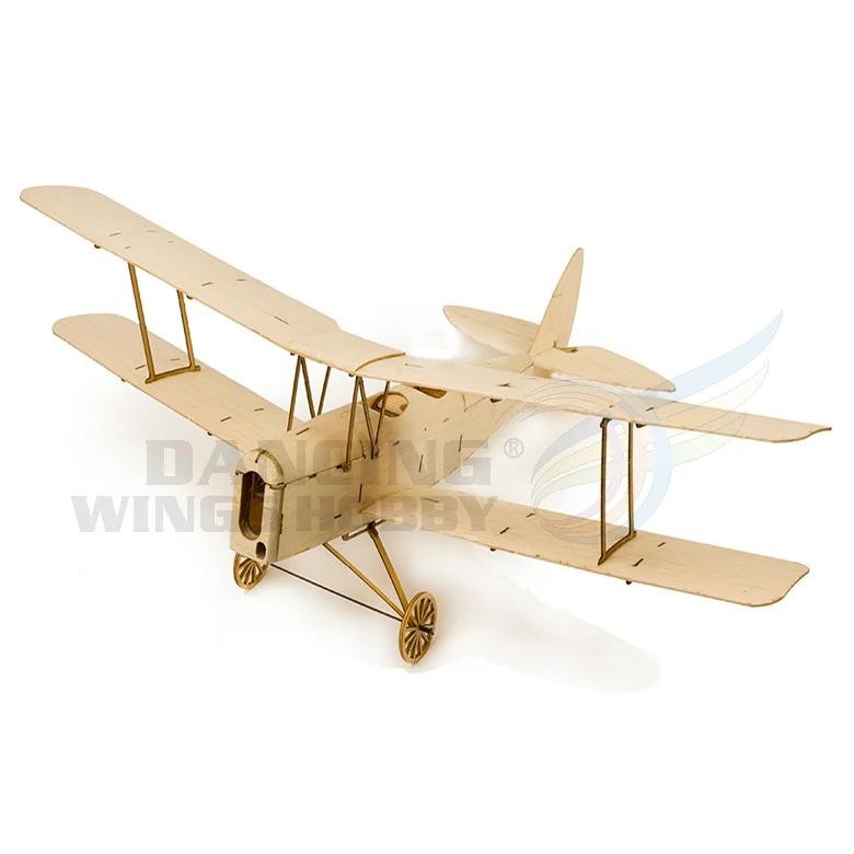 BALSAWOOD RC PLANE MINI TIGER MOTH TRAINING AIRPLANE MODEL ULTRA-MICRO INDOOR AIRCRAFT BRUSHED VERSI