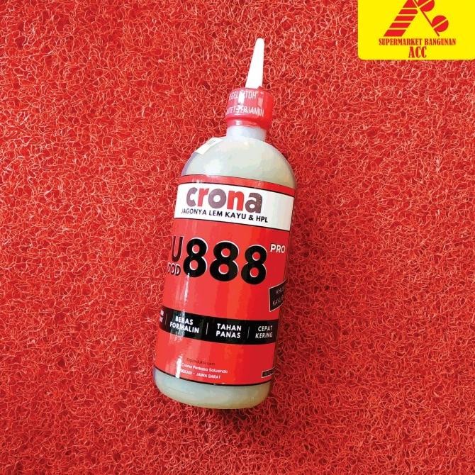 PEREKAT CRONA LEM KAYU BASAH PU WOOD 888