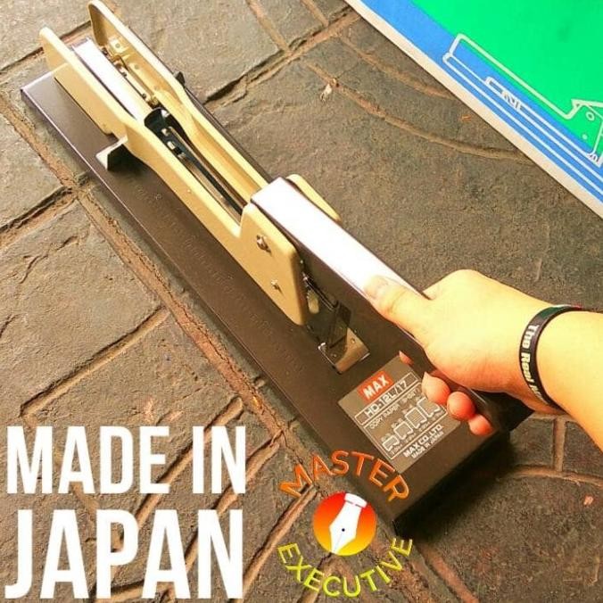 

Max JAPAN Hekter HD-12L/17 - Kapasitas 30 - 160 Lembar Stapler HD12L17