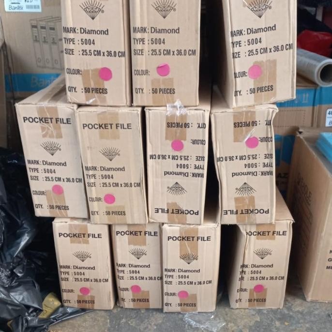 

TERBARU - Map Pocket File Diamond 5004 harga 1 dus isi 50 pcs harga promo