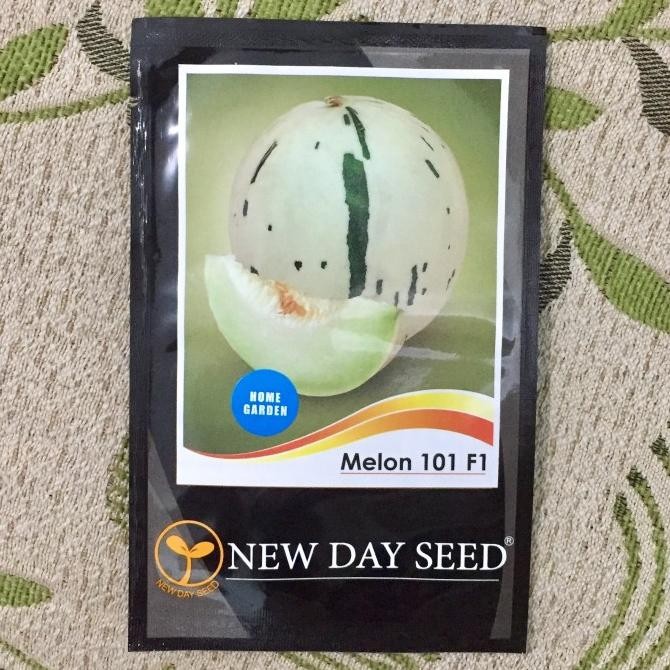 BIG SALE BENIH BIBIT MELON 101 F1 DALMATION DALMATIAN NEW DAY SEED KEMASAN ASLI 