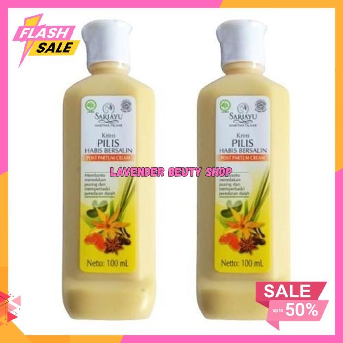 

SARIAYU KRIM PILIS HABIS BERSALIN 100ML PRODUK PILIHAN