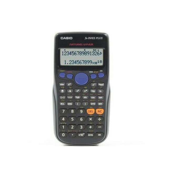 

Casio fx-350ES PLUS Scientific Calculator / Kalkulator Ilmiah