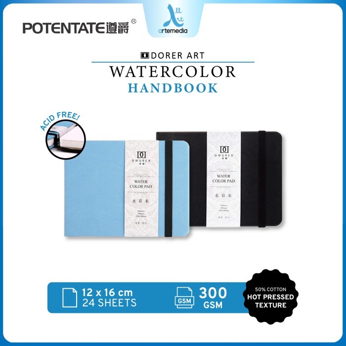 

Triyper Potentate 12X16Cm Hot Pressed Watercolor Handbook