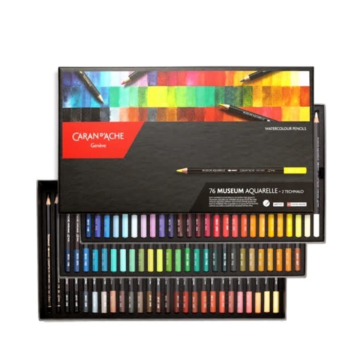 

Triyper Caran D'Ache Museum Aquarelle 76 Colors