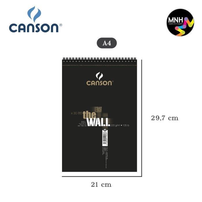 

Triyper Drawing Book Canson The Wall 30S 220G