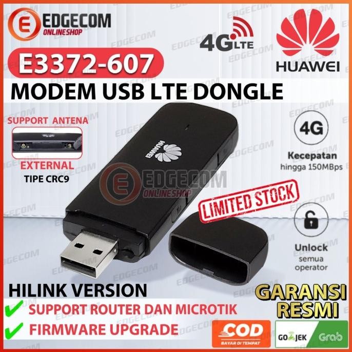 Modem USB HUAWEI E3372 4G LTE 150Mbps