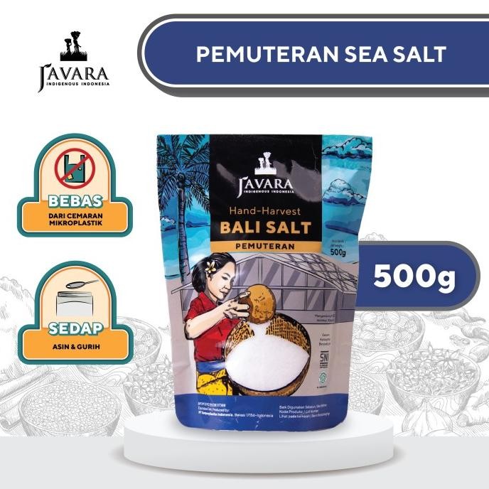 

Javara Pemuteran Sea Salt Garam Laut Alami 500 g