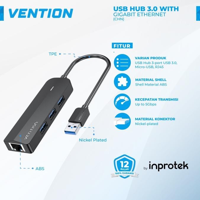 Vention USB to LAN RJ45 Ethernet USB to RJ45 Adapter