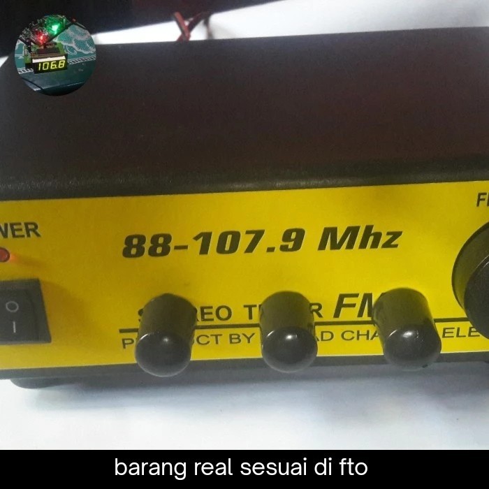 TERBARU Fm tuner Radio tuner + ampli