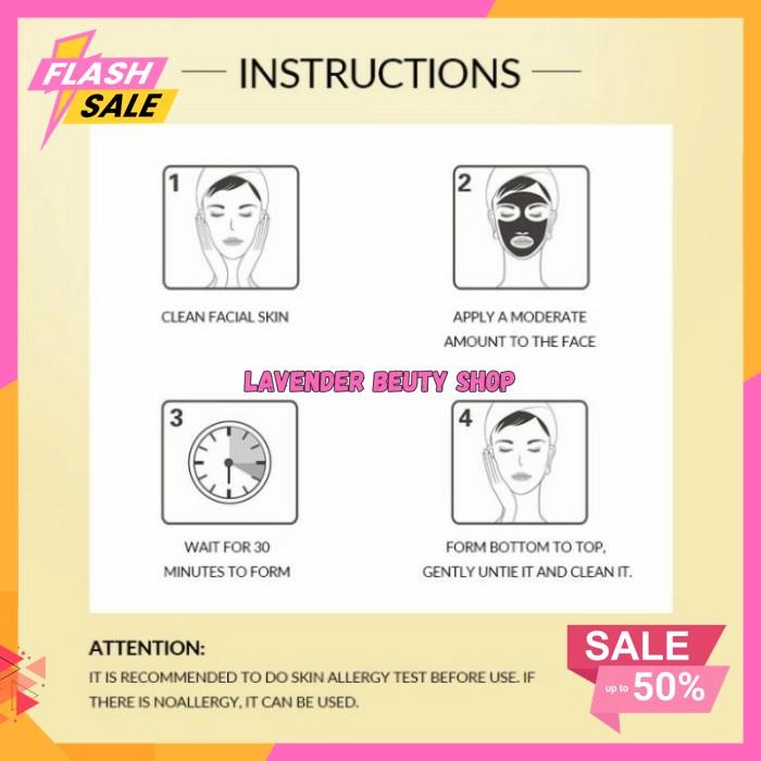 BIOAQUA YEAST COLLAGEN MASK CREAM 30G / FACE MASKER PEEL OFF TERMURAH