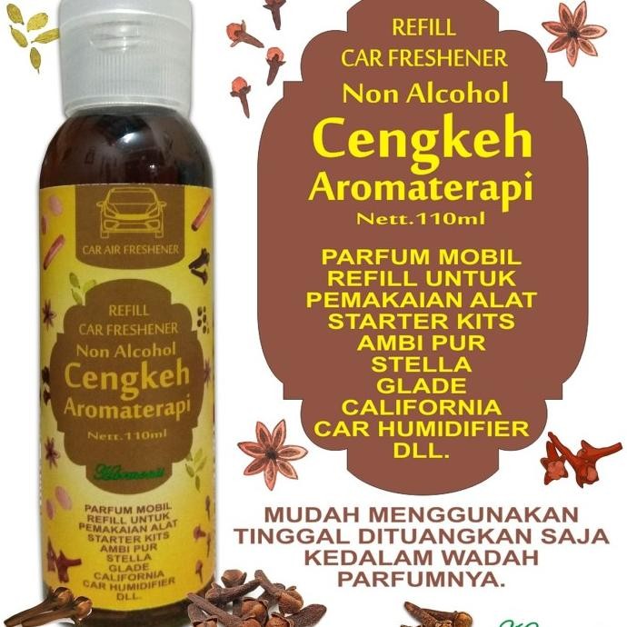 READY STOCK CENGKEH REFILL PARFUM CAR&ROOM AROMATERAPI 110ML 