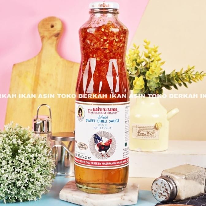 

Maepranom Sweet Chili Sauce 980 gr Thailand Brand / Chilli Thai Saus