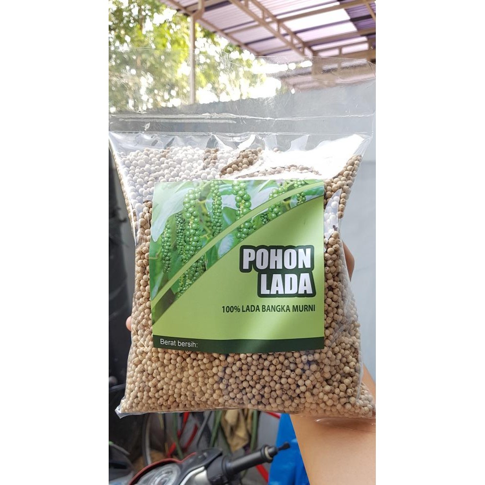 

Lada Putih Bangka Premium Bangka 1kg Butiran