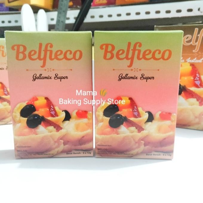 

Belfieco Bubuk Gellamix Gelamix Super Jelly Instant Powder Belfi 8X12G Terlaris