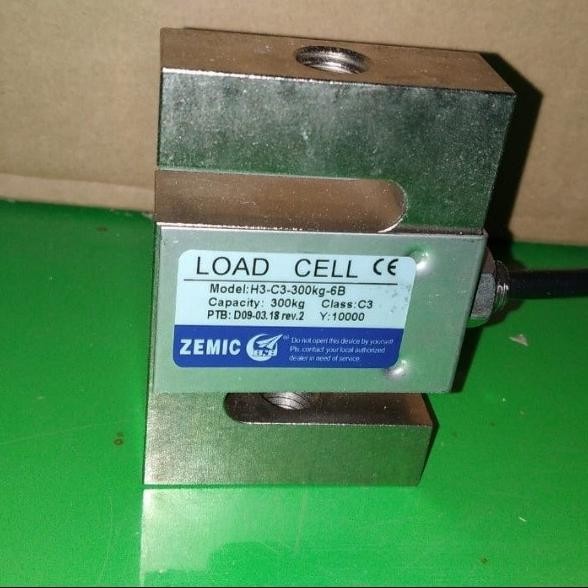 Load Cell Zemic H3 300Kg / Load Cell S 300 Kg  Ready