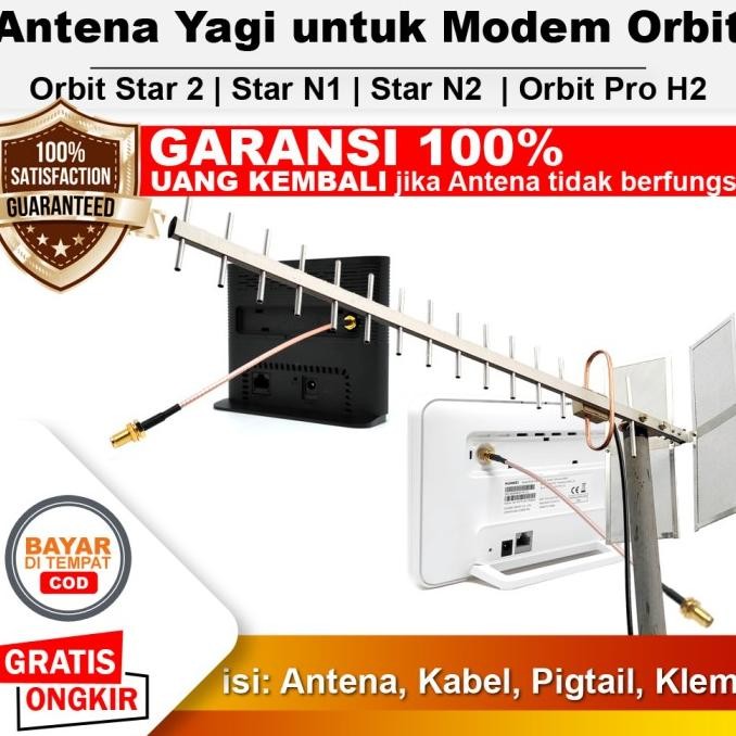 Antena Orbit Star Huawei B311 | Modem Router Orbit Star 2 B312 Yagi 3