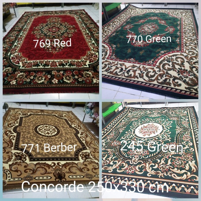 Promo Karpet Tebal Super Jumbo Concorde 250x330 cm