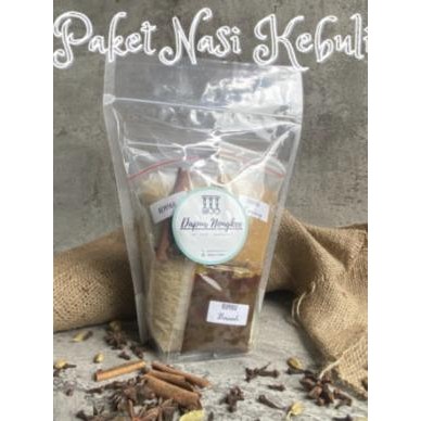 

Nasi Kebuli / Dapur Nongkee / Beras Basmati 1kg dan Bumbu Nasi Kebuli