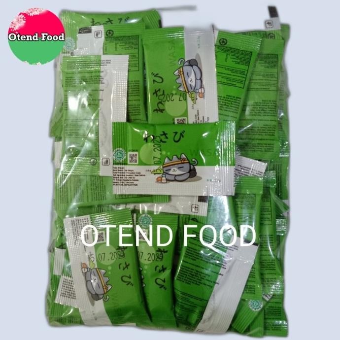 

Wasabi sachet / Wasabi Sachet 100pcs