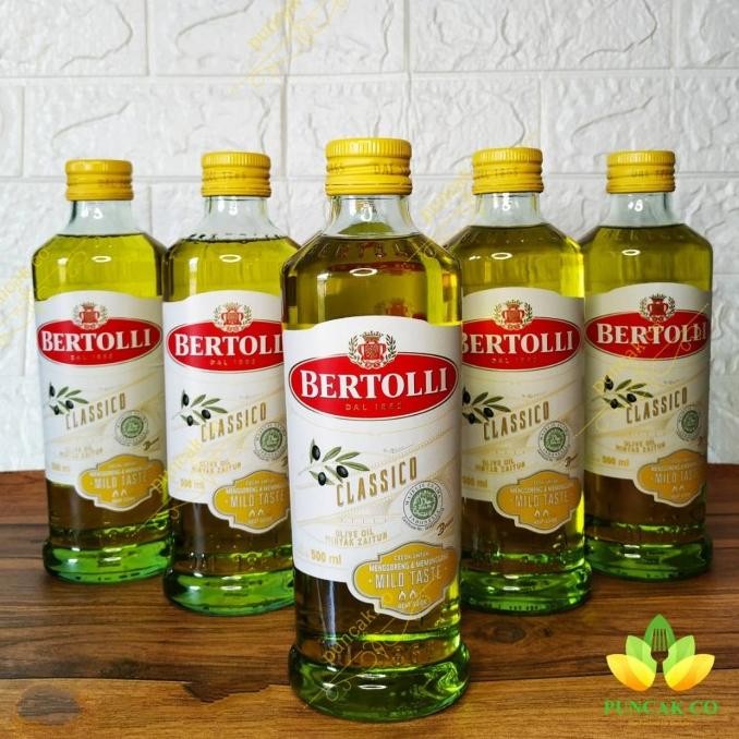 

BERTOLLI Classico Olive Oil 500 Ml/ Minyak Zaitun Minyak Goreng Halal