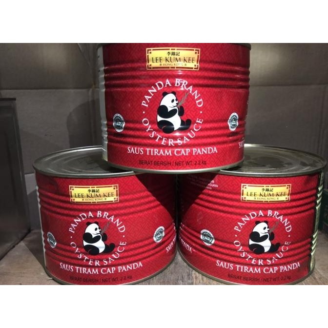 

Oyster Sauce / Saus Tiram Lee Kum Kee Cap Panda Kaleng 2.2kg