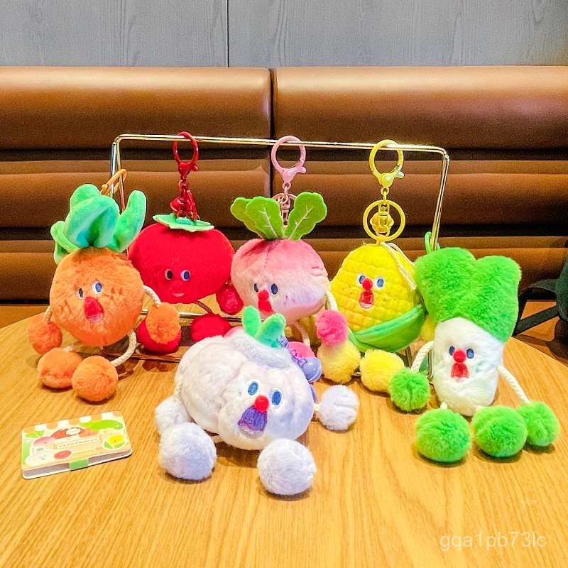 

Jinnew Original Draw Scream Emoticon Bag Scream Vegetable Plush Key Chain Pendant Cute Hang Decorations Wholesale