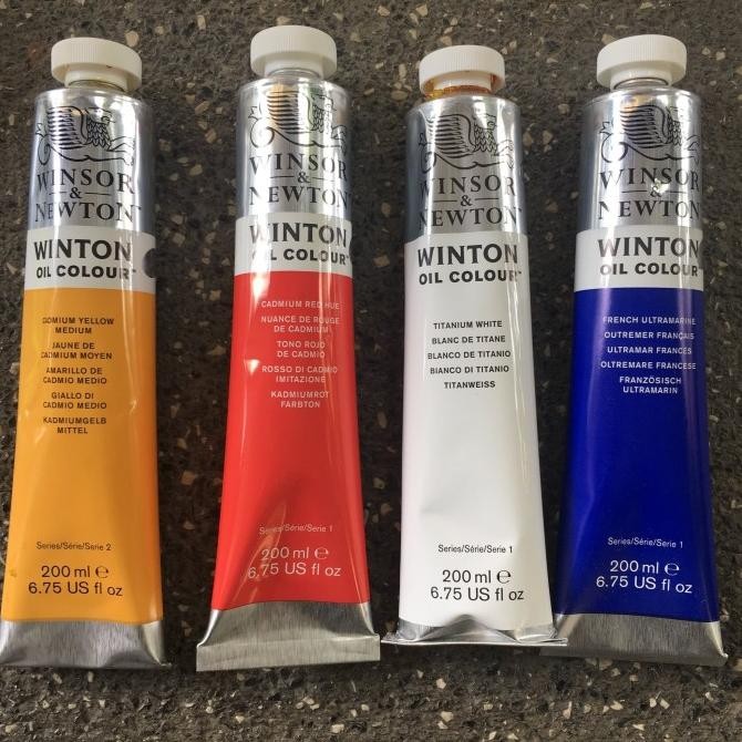 

winton oil colour 200ml - cat minyak winton - Winsor and Newton