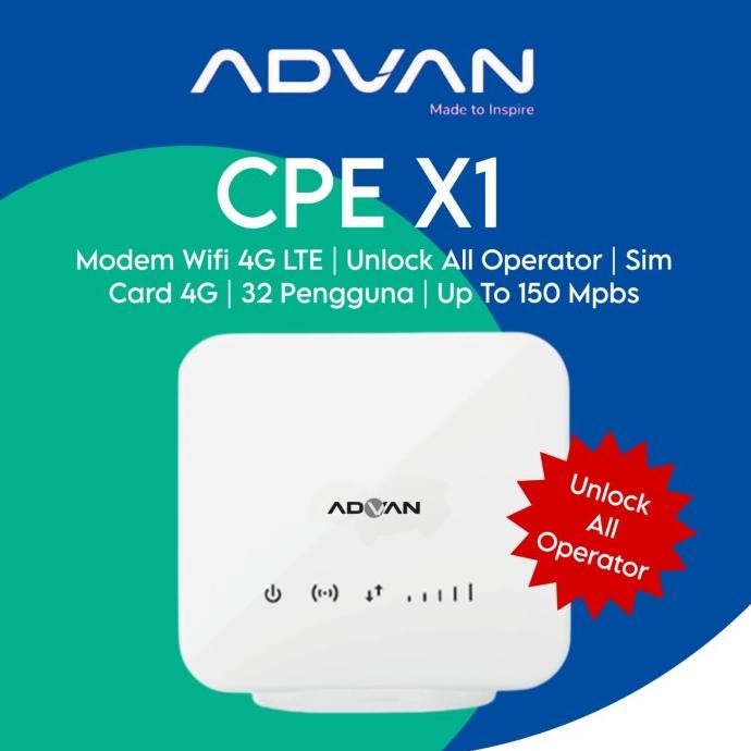 CPE ROUTER START ADVAN 4G WIFI MIFI MODEM