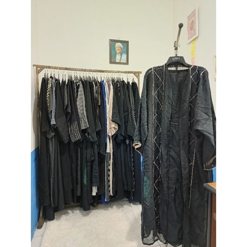 Baju Muslim abaya PL saudi import (co live)