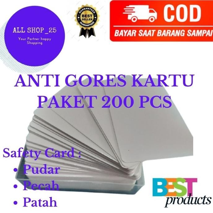 

TERBARU - HARGA GROSIR JUAL pelindung kartu atm/ Plastik laminating Di Cianjur