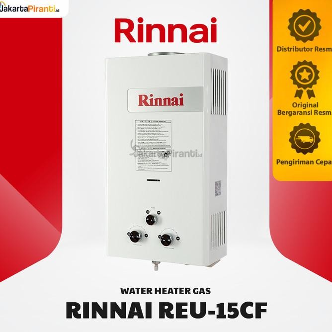 Gas Water Heater Pemanas Air Gas Rinnai Reu-15Cf