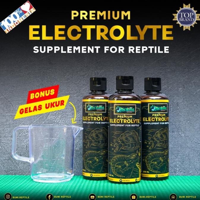 PREMIUM ELECTROLYTE SUPPLEMENT FOR REPTILE BY BUMI REPTILE