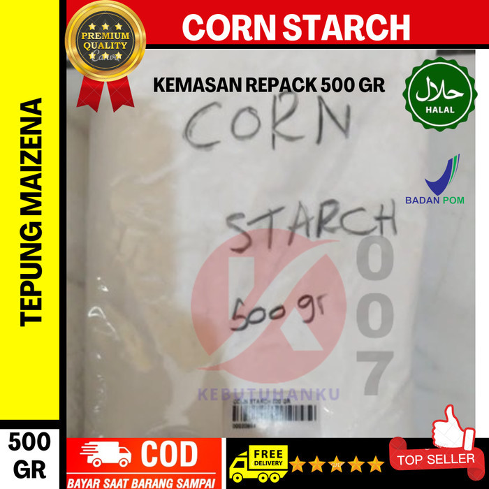 

Corn Starch 500 gr/ Tepung pati jagung