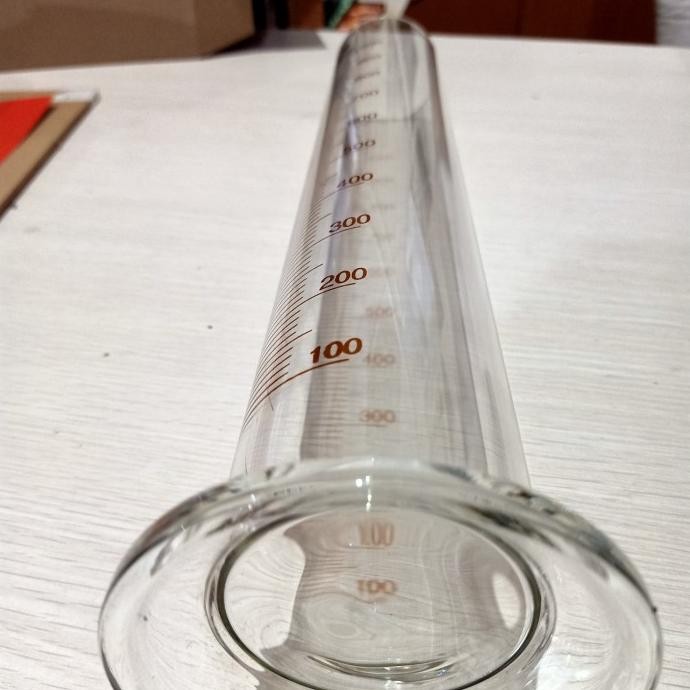 Gelas ukur 1000 ml kaca