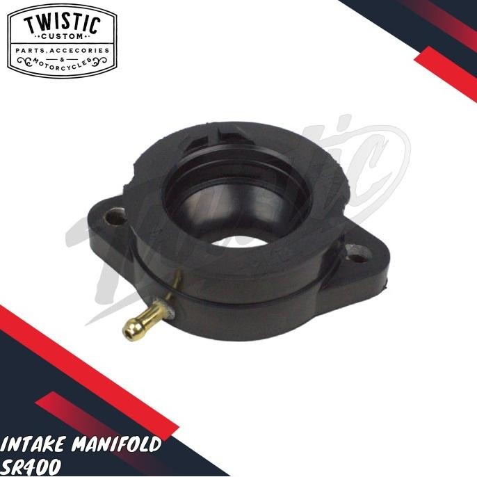 Karet Intake Manifold Manipol Manipul Insulator Karburator Vakum Vacuum Yamaha Sr 400 Sr400 Sr500 Or