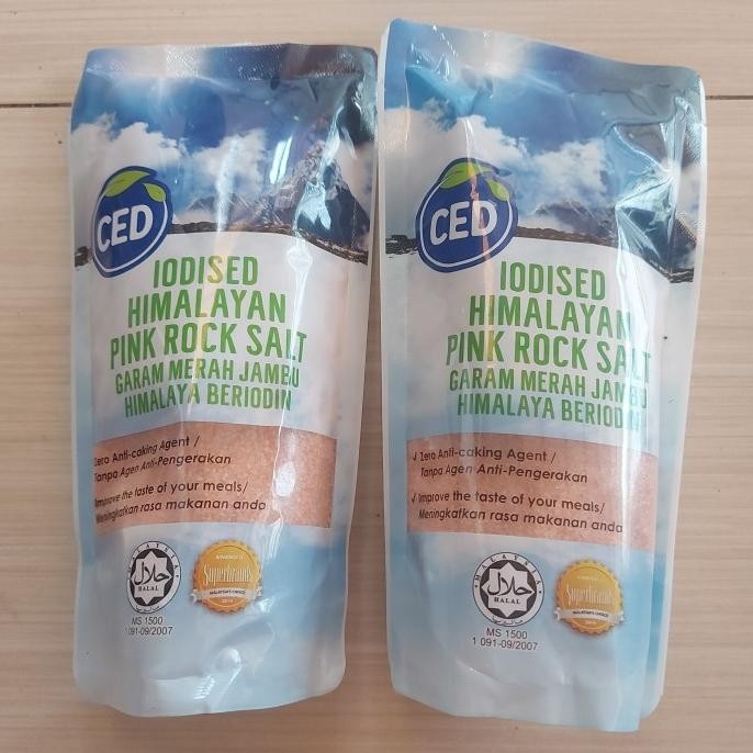 

himalayan pink salt 1 kg. garam himalaya LC