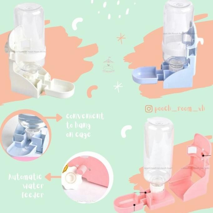 Botol Minum Kucing Anjing Kelinci / Tempat Minum Gantung Kandang