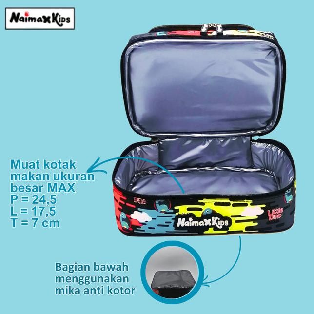 Tas Bekal Naimax Kids | Lunch Box Naimax Kids