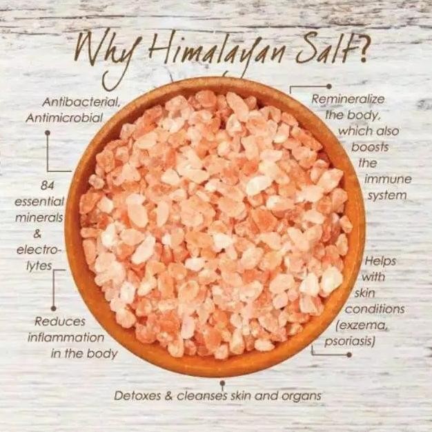 

Garam Himalaya 1 Kg Himalaya pink salt 1000 gram LC