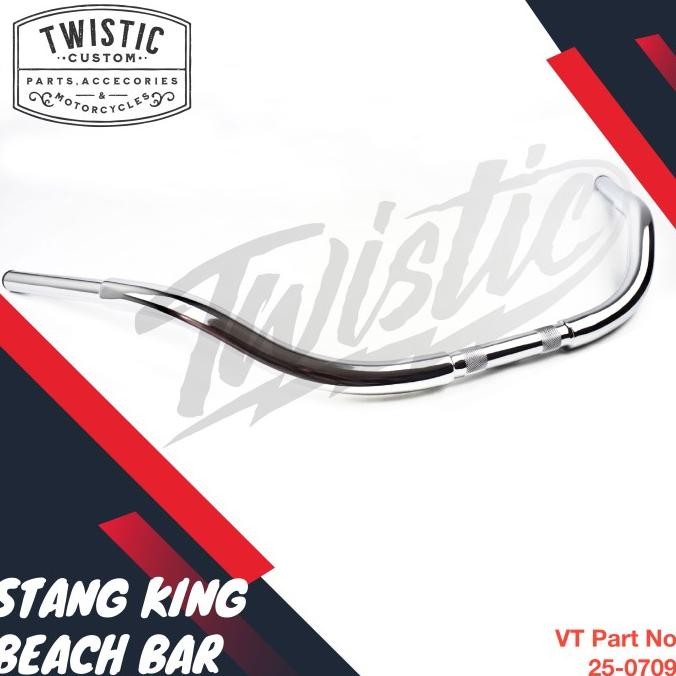Stang King Beach Bar Motor Harley Sportster Dyna Softail Fxs Fls Fxd Original