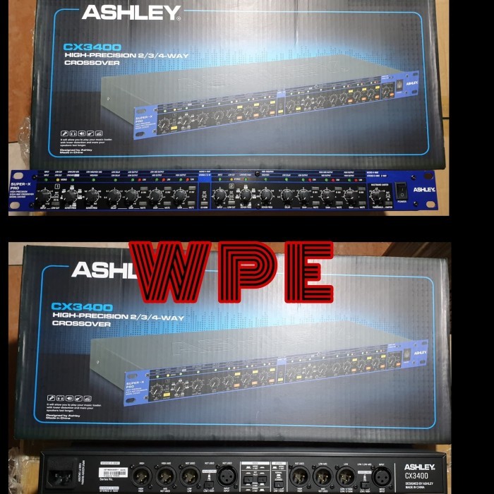 Termurah Crossover Ashley Cx 3400 Original Ashley Cx3400 With Limiters