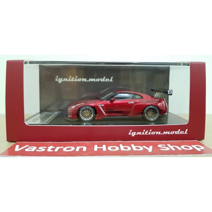 Ignition Model 1/64 Pandem R35 GT-R Red Metallic NOT Hotwheels