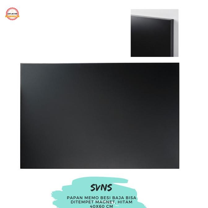 

IKSSvensas, sven, Papan magnet warna hitam memo board 40x60cm